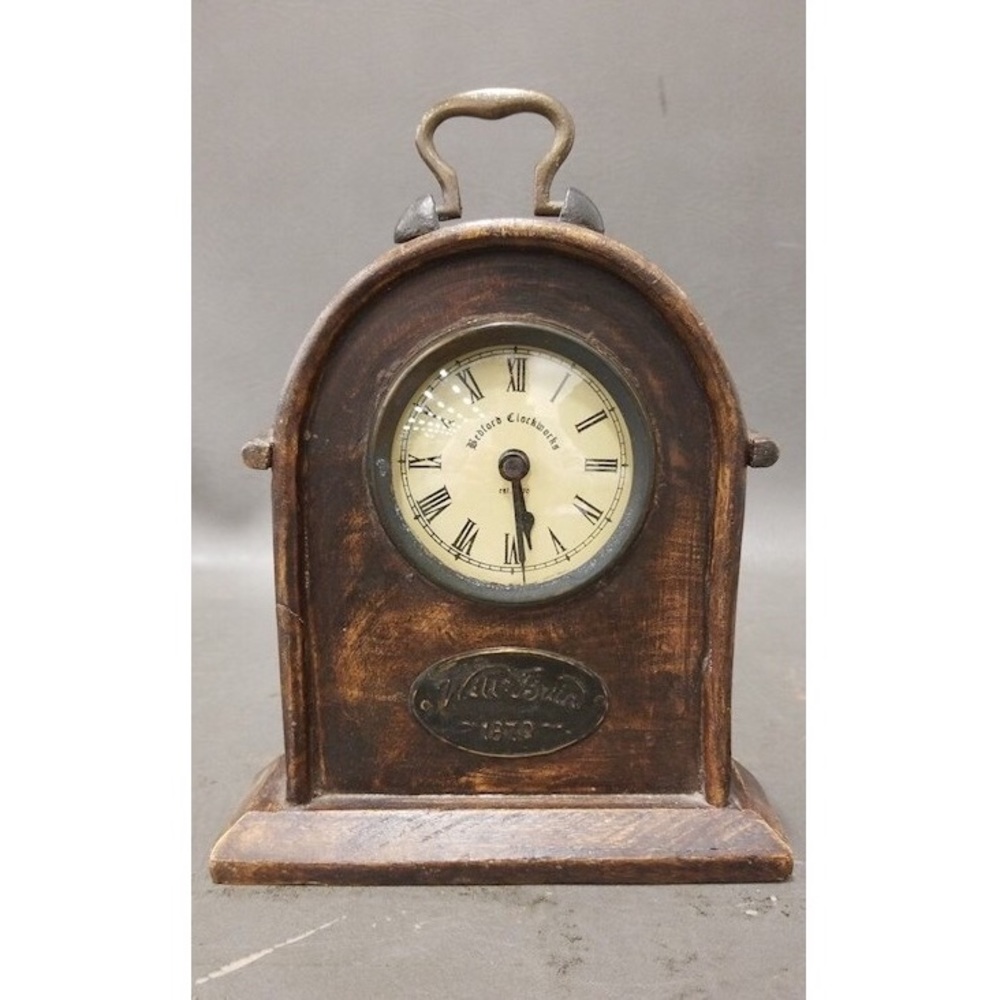 Park Designs Bedford Mantle Clock - Rustic/Vintage